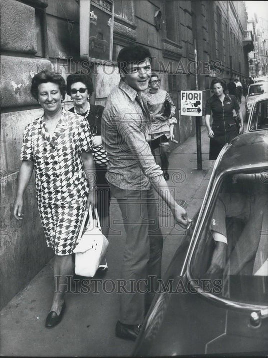 1971 Press Photo Raffaele Minichiello, US Marine, Hijacker Of TWA Jet - Historic Images