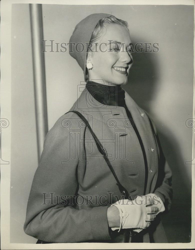 1956 Press Photo Audry Deckman Ballet Dancer - Historic Images