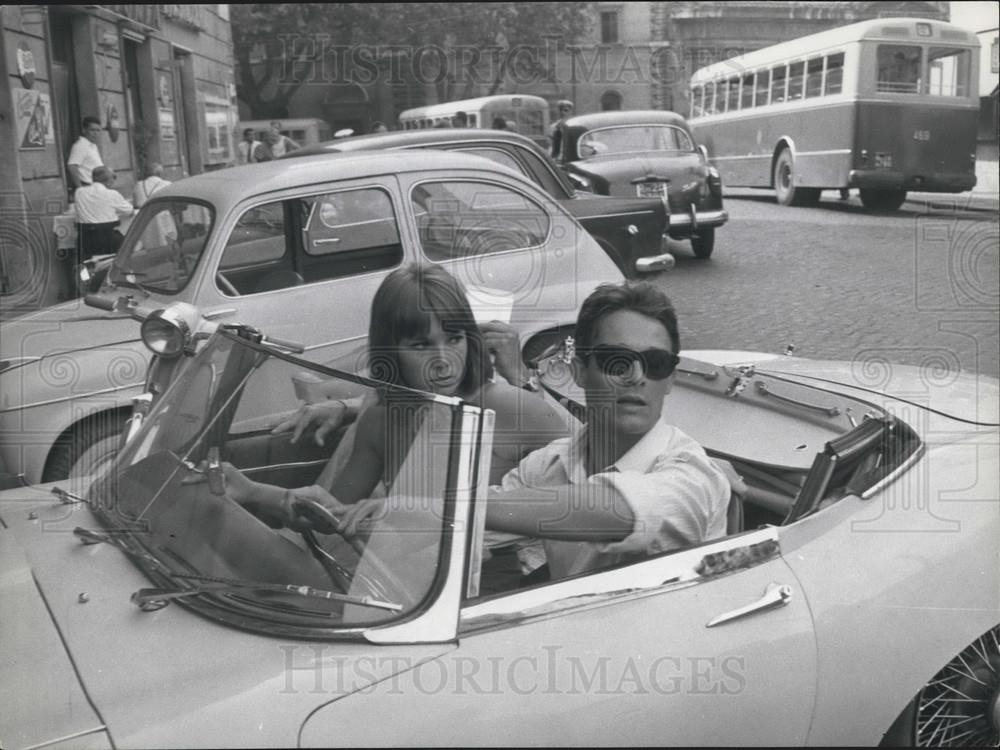 1962 Press Photo French Actor Jacques Charrier - Historic Images