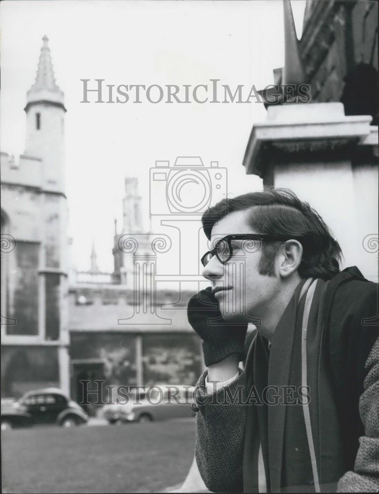 Press Photo Philosophy of Oxford. Colin Day, reading P.P.E - Historic Images