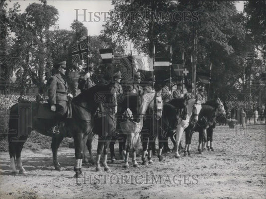 1953 Press Photo International Breaking In Tests In Wiesbaden - Historic Images