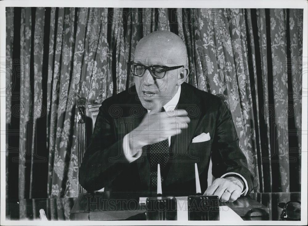Press Photo Brazilian Politician JosÃƒÆ’Ã†â€™Ãƒâ€š'© de MagalhÃƒÆ’Ã†â€™£es Pinto - Historic Images