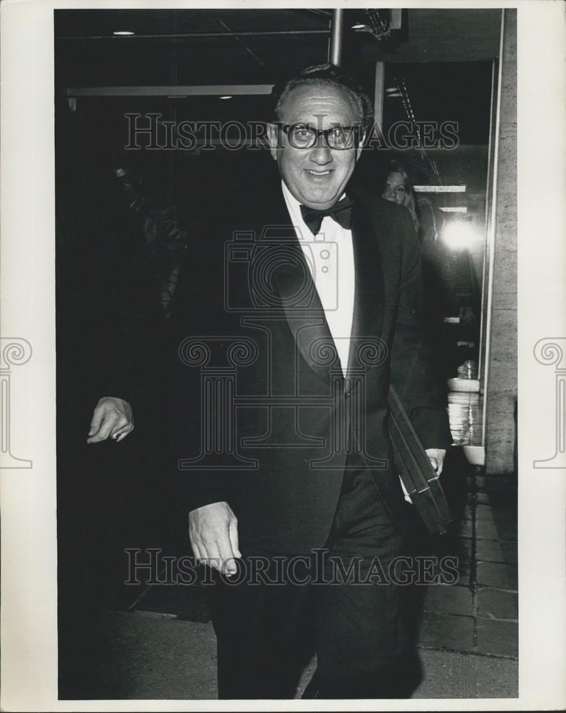 1973 Press Photo Henry Kissinger 50th Birthday Celebration - Historic Images