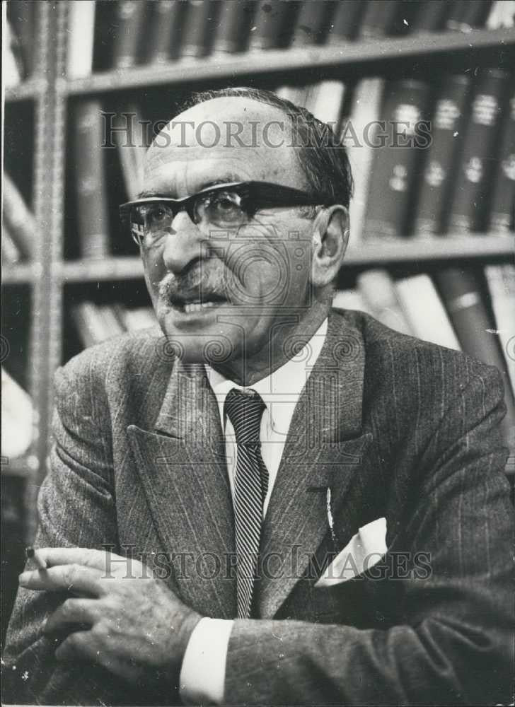 1971 Press Photo Professor Dennis Gabor 1971 Nobel Peace Prize Winner - Historic Images