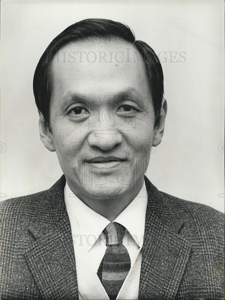 Press Photo Prof. Ming-Min Peng &#39; Refugee from Taiwan in Sweden - Historic Images