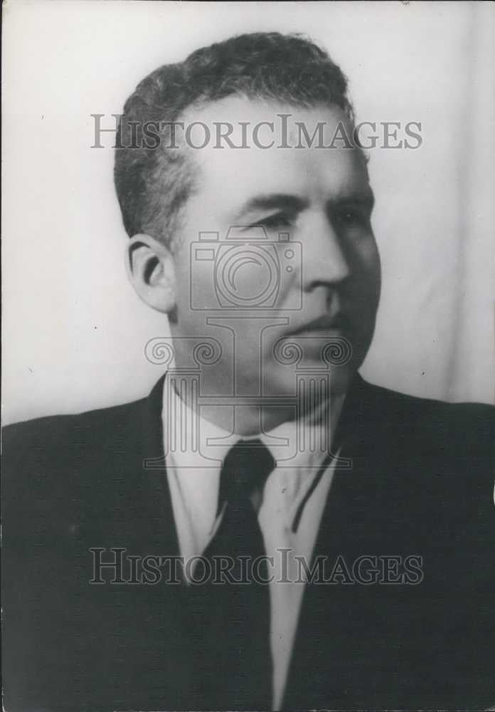 1953 Press Photo M. Kabanov, the new Soviet minister of Foreign Trade - Historic Images