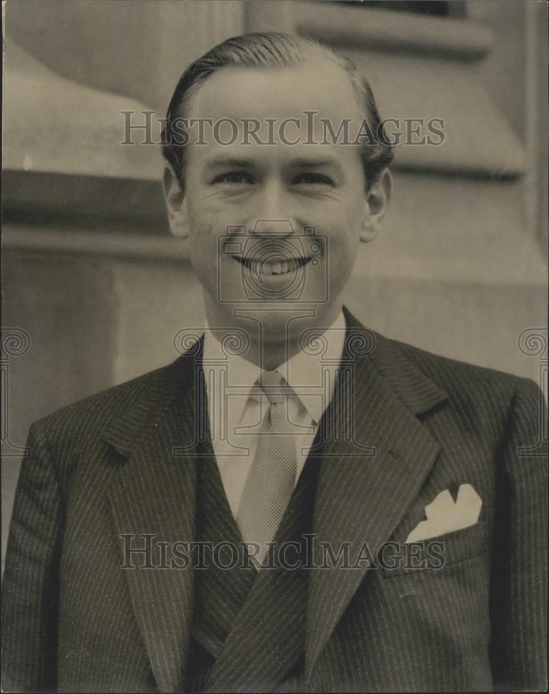 1954 Press Photo Mr. John Eden nephew to Anthony Eden Foreign Secretary - Historic Images