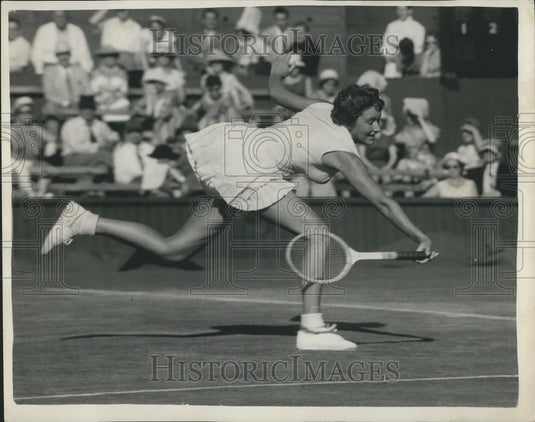 1960 Press Photo Wimbledon, Miss Moore - Historic Images