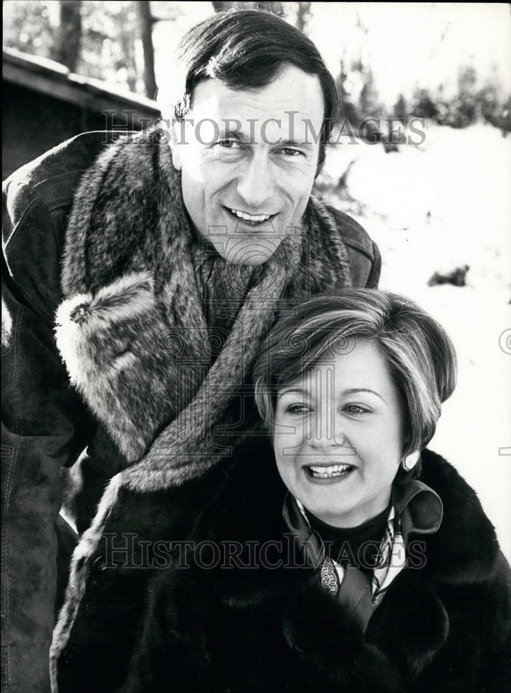 1976 Press Photo Prince friedrich Wilhem of Prussia weds on April 24 - Historic Images