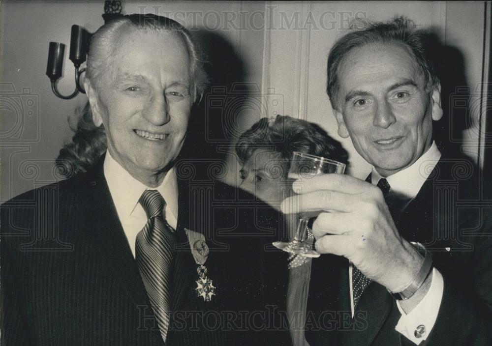 Press Photo Vaudable Grand Patron De Chez Maxim Pierre Cardin - Historic Images