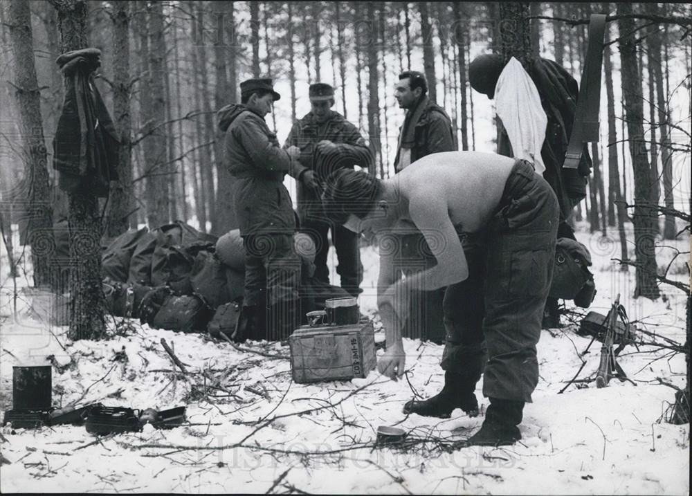 Press Photo NATO-manoeuvre Ã¢Å“WinterschildÃ¢Â. - Historic Images