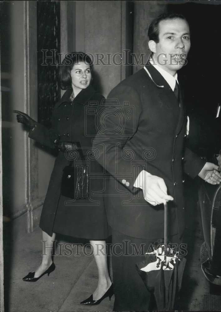 1964 Press Photo Princess Soraya of Persia - Historic Images