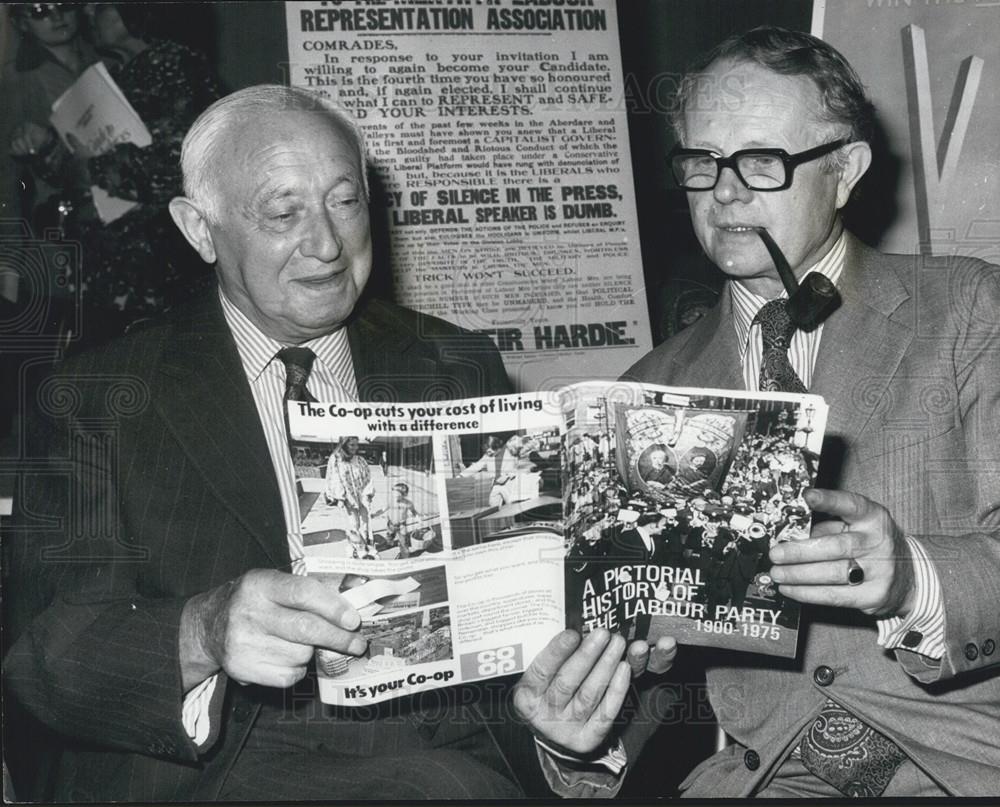 1975 Press Photo 75th Anniversary of the Labour Party - Historic Images