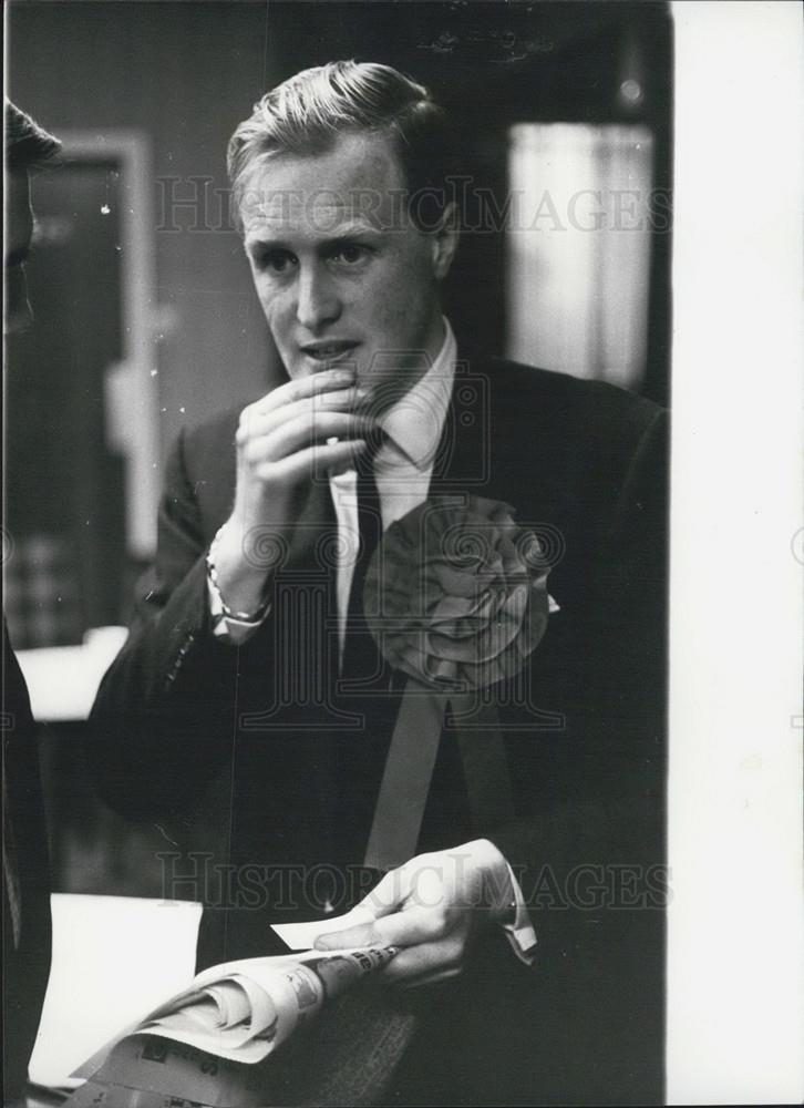 1967 Press Photo Winston Churchill is Tory Candidate - Historic Images