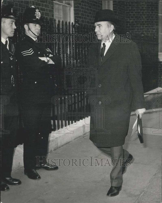 1972 Press Photo Sir Sidney Greene, the N.U.R. general secretary - Historic Images