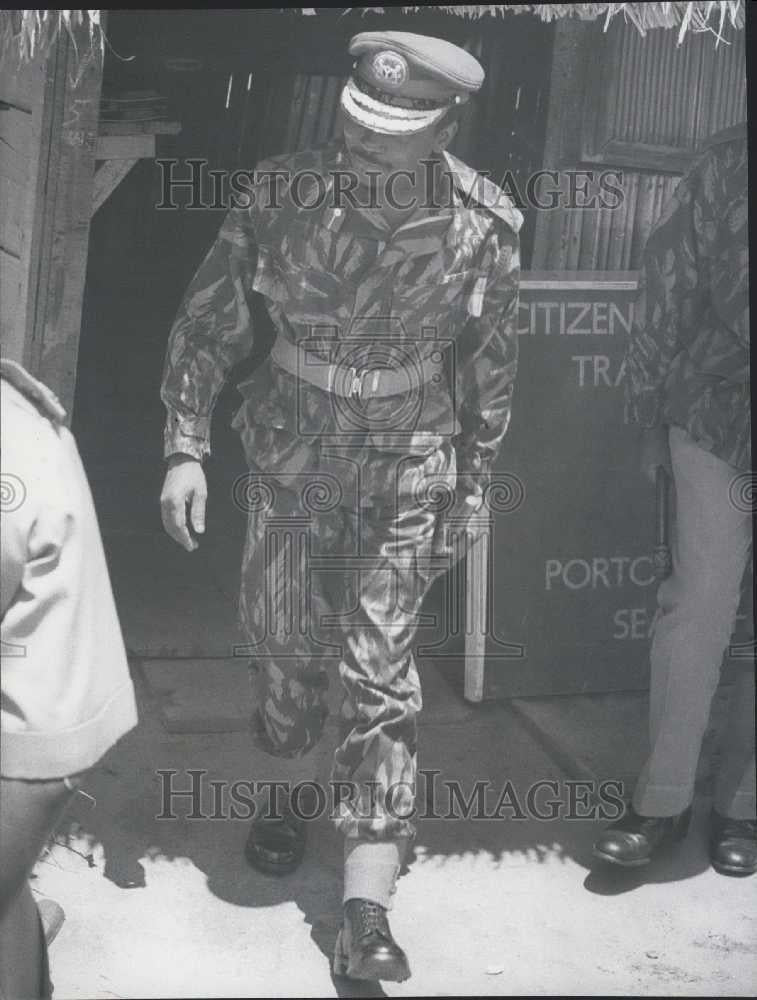 1967 Press Photo General Gowan, head of the Nigerian Federal Government, - Historic Images