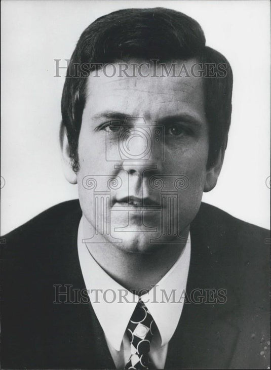 Press Photo German Secretary in Ministry of Research & Technology Volker Hauff - Historic Images