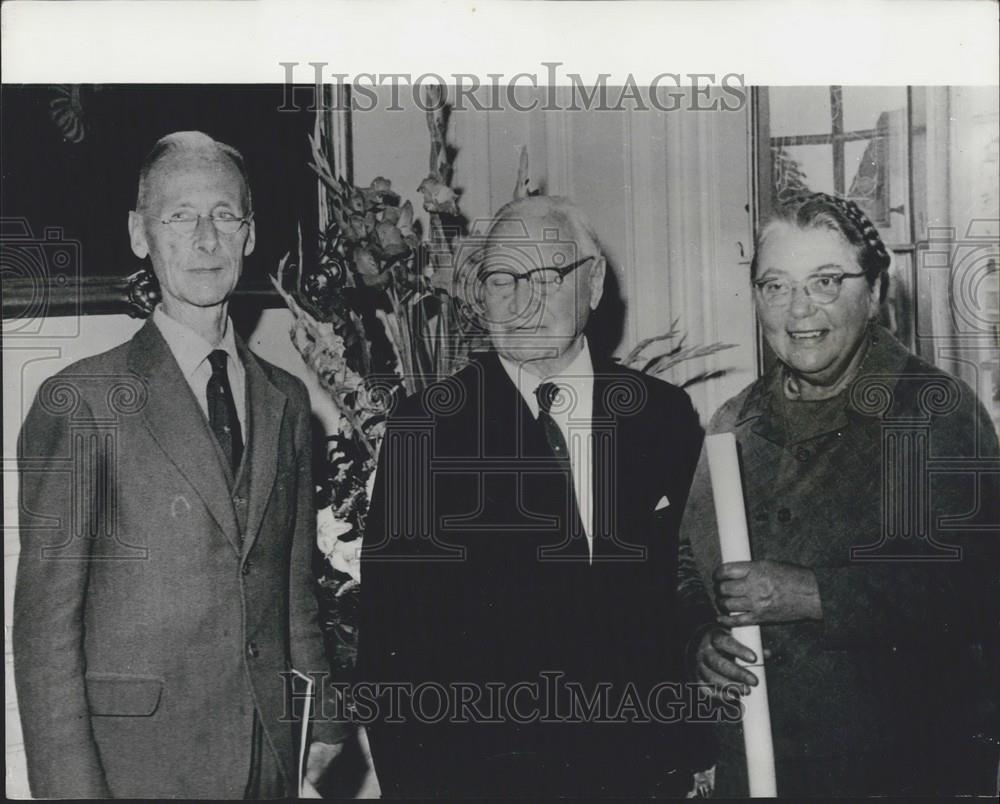 1970 Press Photo International prize for modern alimentation goes to England - Historic Images