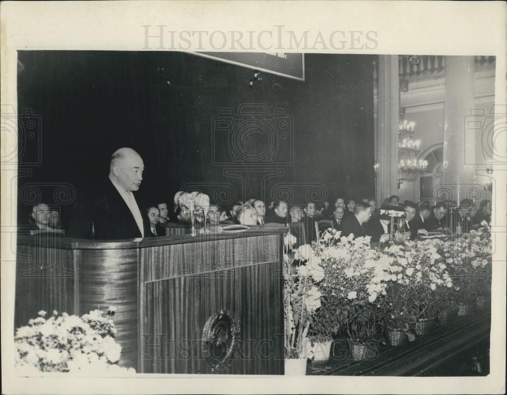 1955 Press Photo Alexander Vlasov Soviet Architect - Historic Images