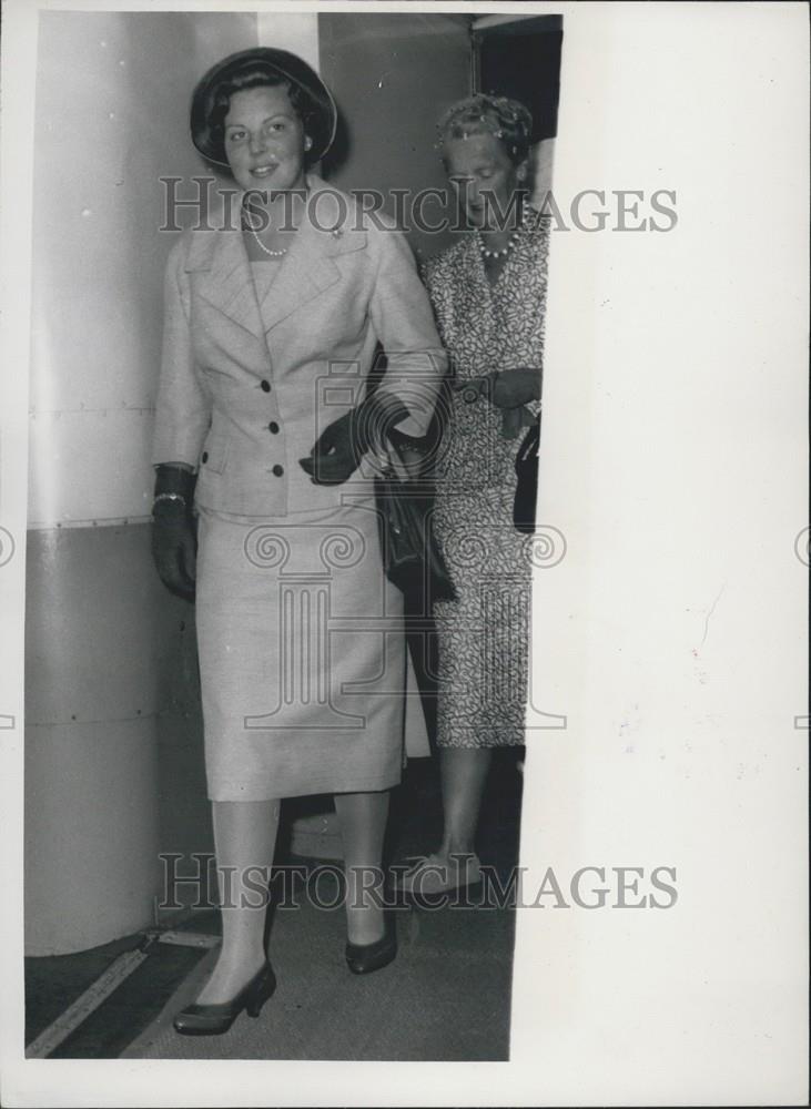 1959 Press Photo Princess Beatrix - Historic Images