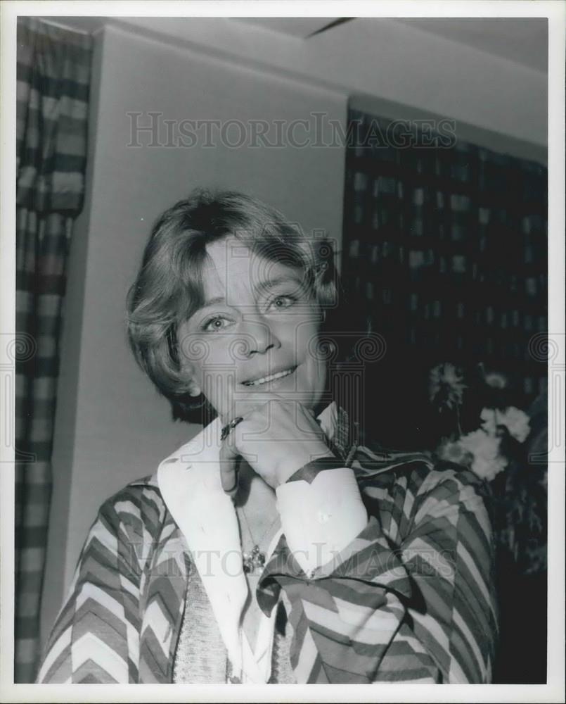 Press Photo Maria Schell By Lisa Hoffman - KSB11305 - Historic Images