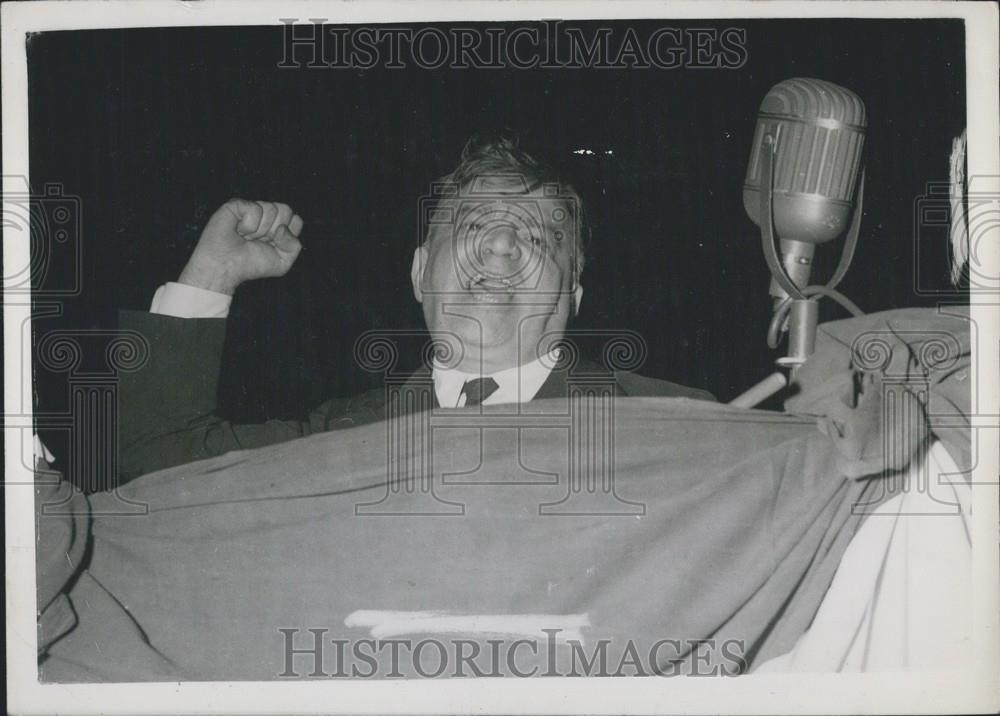 1945 Press Photo La Guardia wants Food for Italy - Historic Images