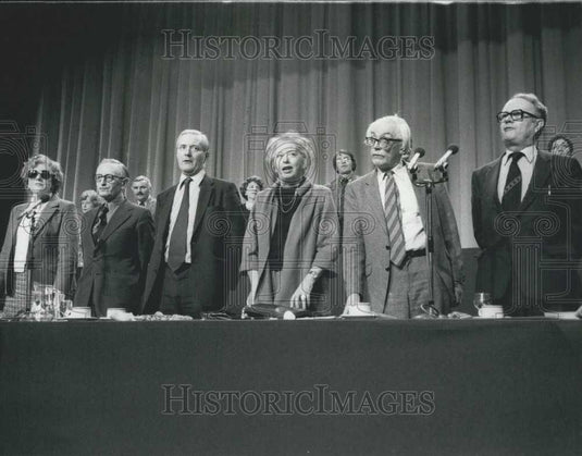 1981 Press Photo Labour's left wing victors - Historic Images