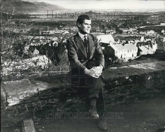 1968 Press Photo Argyll & Sutherland Highlanders Speak For Famous Soldier - Historic Images