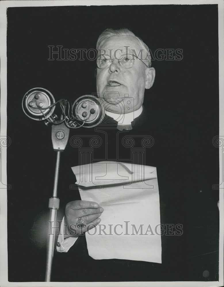 Press Photo Monsignor William Godfrey - Historic Images