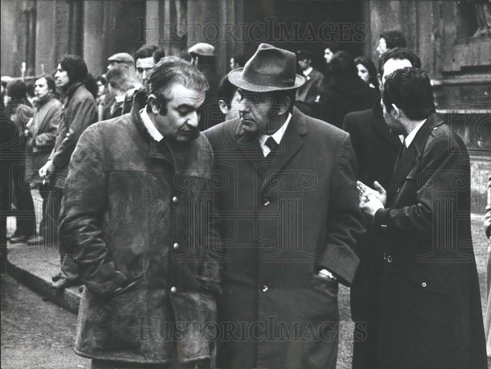 1973 Press Photo Dr.Meteranfelis,Dr. Pagnozzi - Historic Images