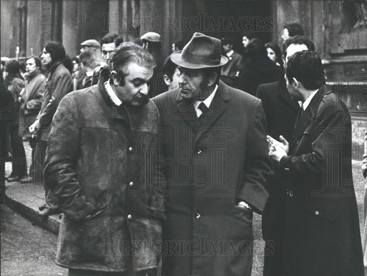 1973 Press Photo Dr.Meteranfelis,Dr. Pagnozzi - Historic Images