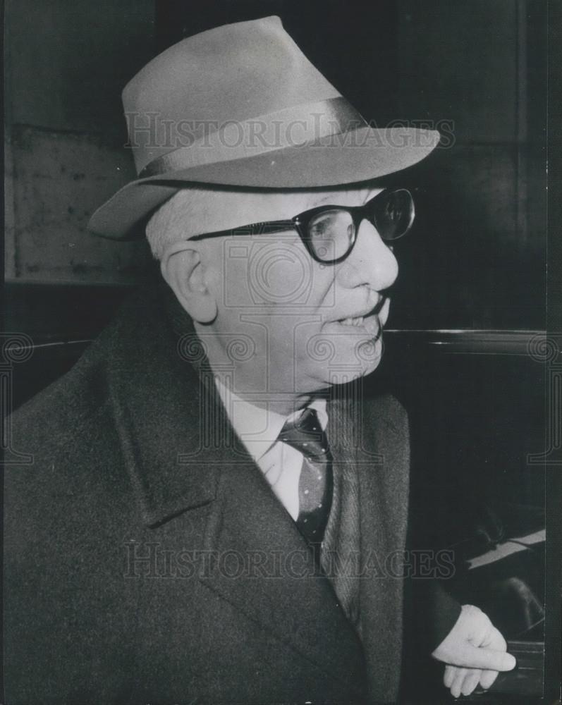 Press Photo Italian Minister of Industry and Commerce ,Lami Starnuti - Historic Images