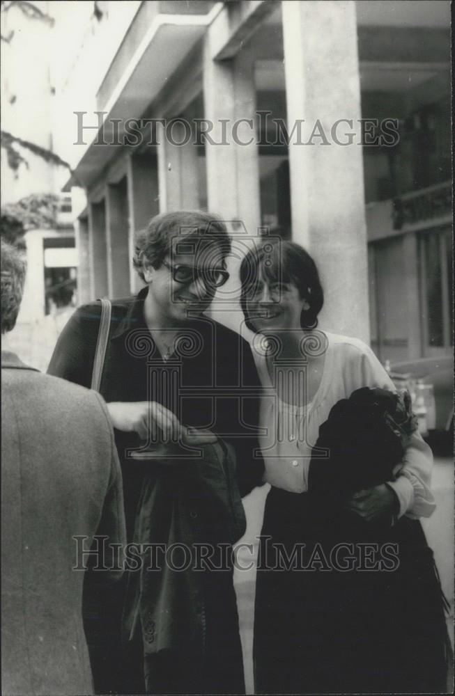 1976 Press Photo Author Vassilis Vassilikos in Istanbul, - Historic Images