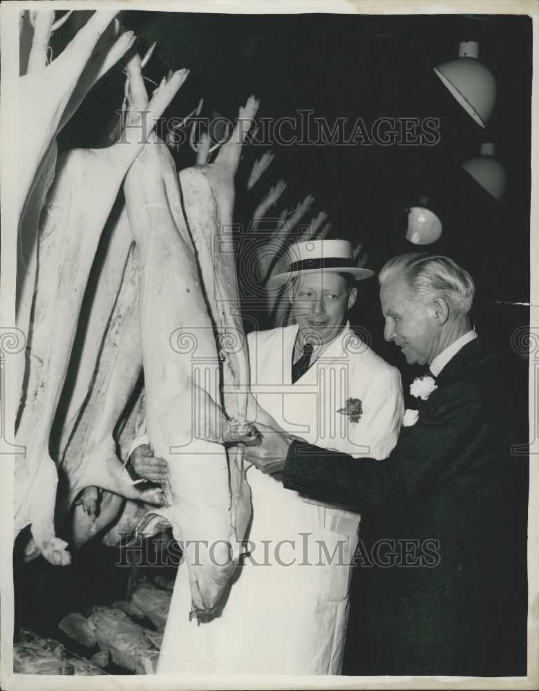 1953 Press Photo Danish Ambassador Count Reventlow - Historic Images