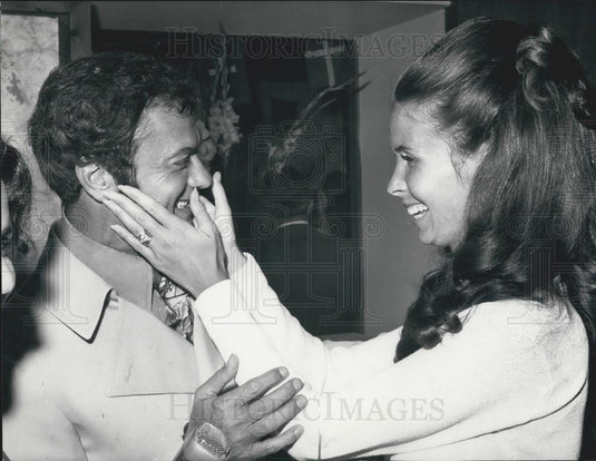 Press Photo Cast of the film ÃƒÂ¢Ã¢Â¬Ã…The Monte Carlo Rally and all That Jazz" - Historic Images