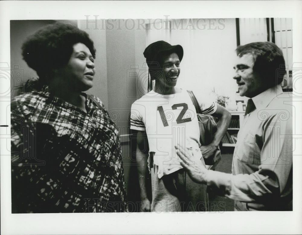 Press Photo Patti Brown George Fasion Musical Director Jean His Brothers - Historic Images