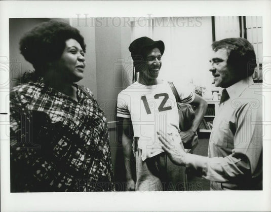 Press Photo Patti Brown George Fasion Musical Director Jean His Brothers - Historic Images