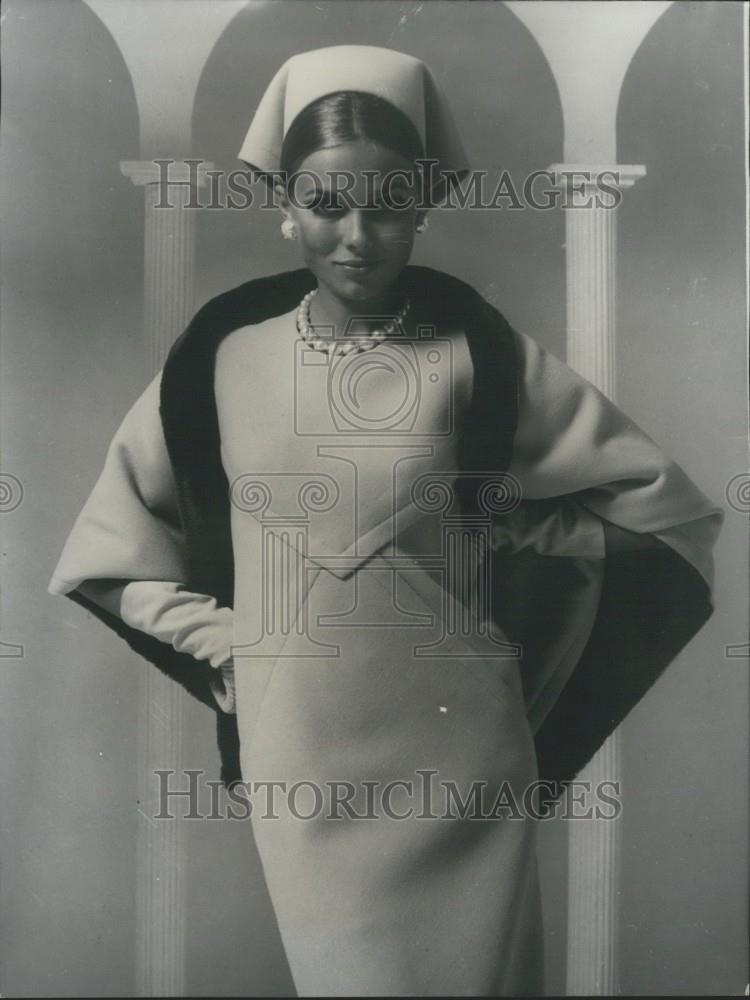 1965 Press Photo Ensembles for afternoon designed by Paris Dressmaker Ricci. - Historic Images