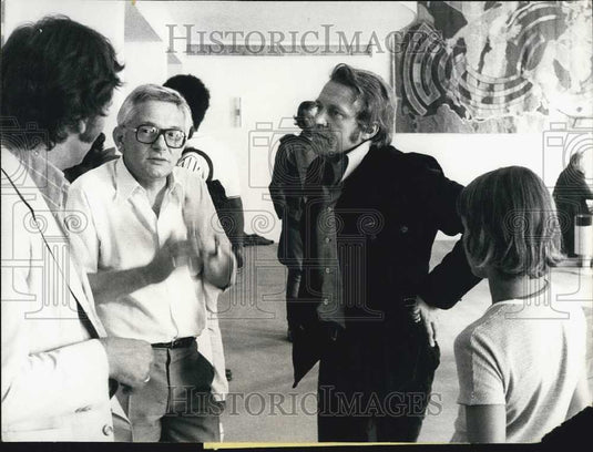 1975 Press Photo First Night of Pavel Kohout's "Roulette" - Historic Images