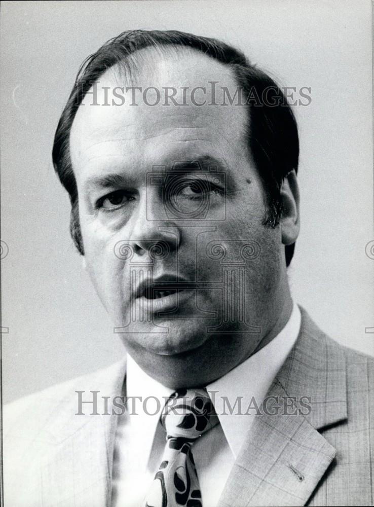 1973 Press Photo Social Democratic Party Parliamentary Whip Karl Winand - Historic Images