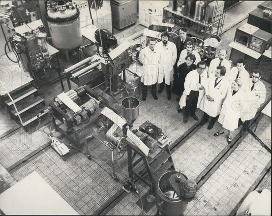 1969 Press Photo Enzyme Technology Research At University College - Historic Images