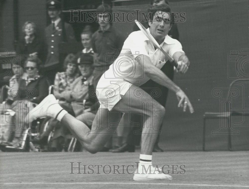 1974 Press Photo Wimbledon Tennis Championship, R Taylor - Historic Images