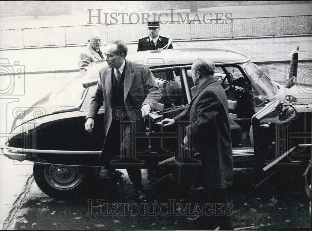 1972 Press Photo French Ambassador Jean Sauvagnargues - Historic Images