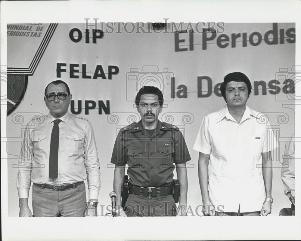 1981 Press Photo Managua Neanaqua Jiri Kubka: International Organization of Jour - Historic Images