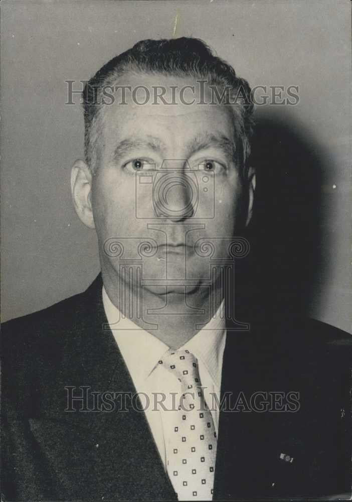 1960 Press Photo  M. Pierre Messmer, Former high commissioner at Dakar (Senegal) - Historic Images