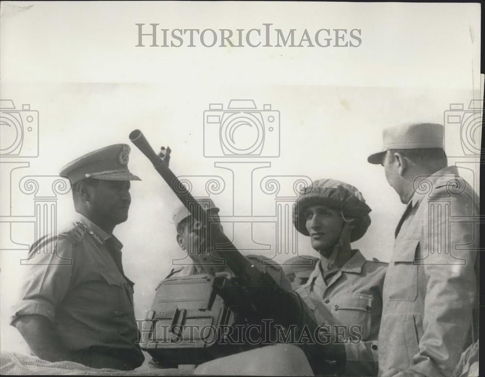 Press Photo General Numeiry Visits U.A.R - Historic Images