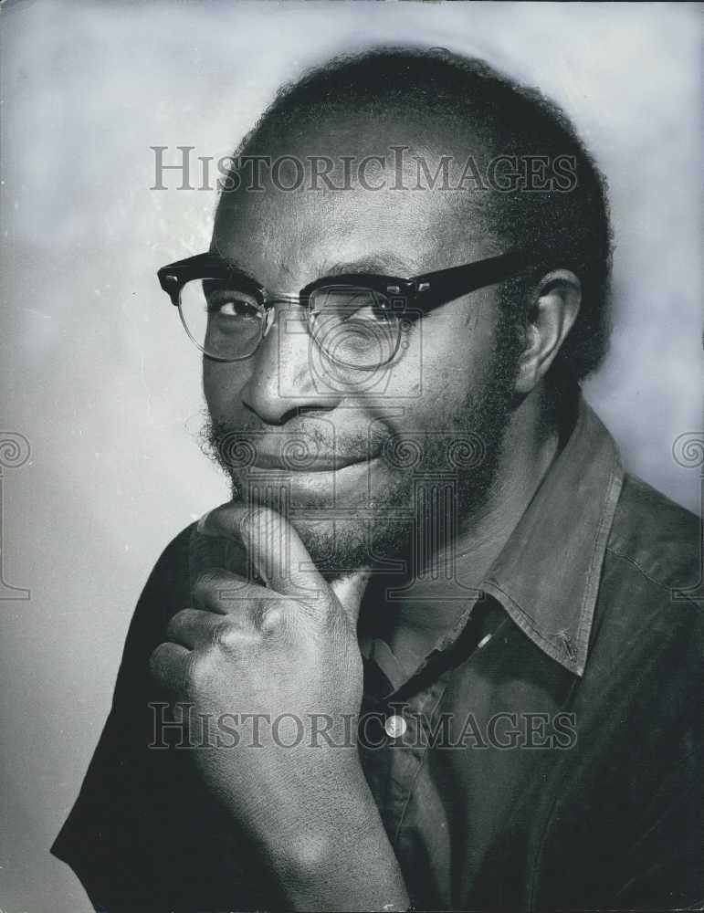 Press Photo Zambia minister of foreign affairs Simon Kapwepwe. - Historic Images