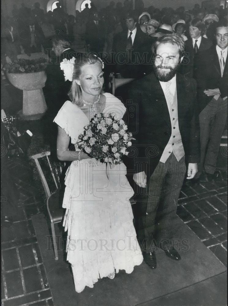 Press Photo Michael Pearson Son of Lord Cowdray Married model Ellen Erhard - Historic Images