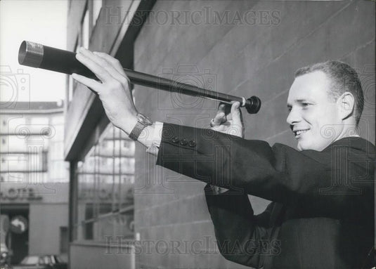 Press Photo Peter Sohnges, Munich Optician's Son, Munich Carnival Prince - Historic Images