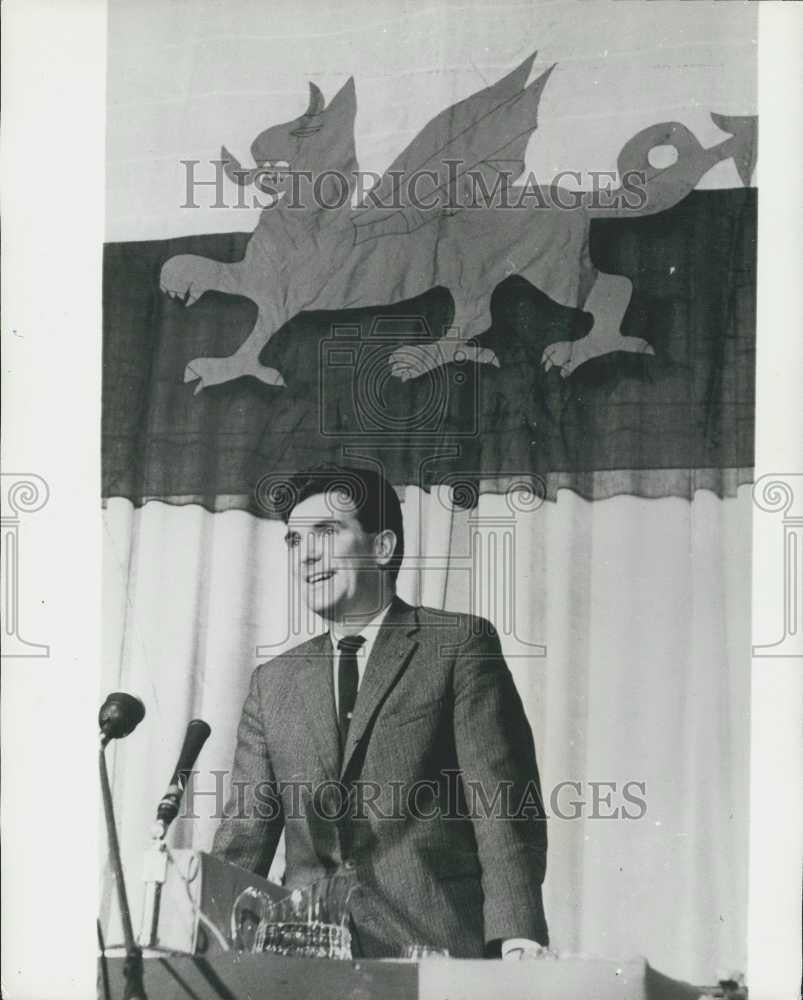 1968 Press Photo Edward Millward Vice President Welsh Nationalist Party - Historic Images